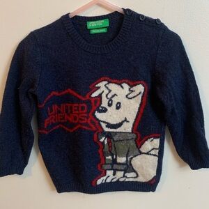 United colors of benetton wool sweater 12-18 months